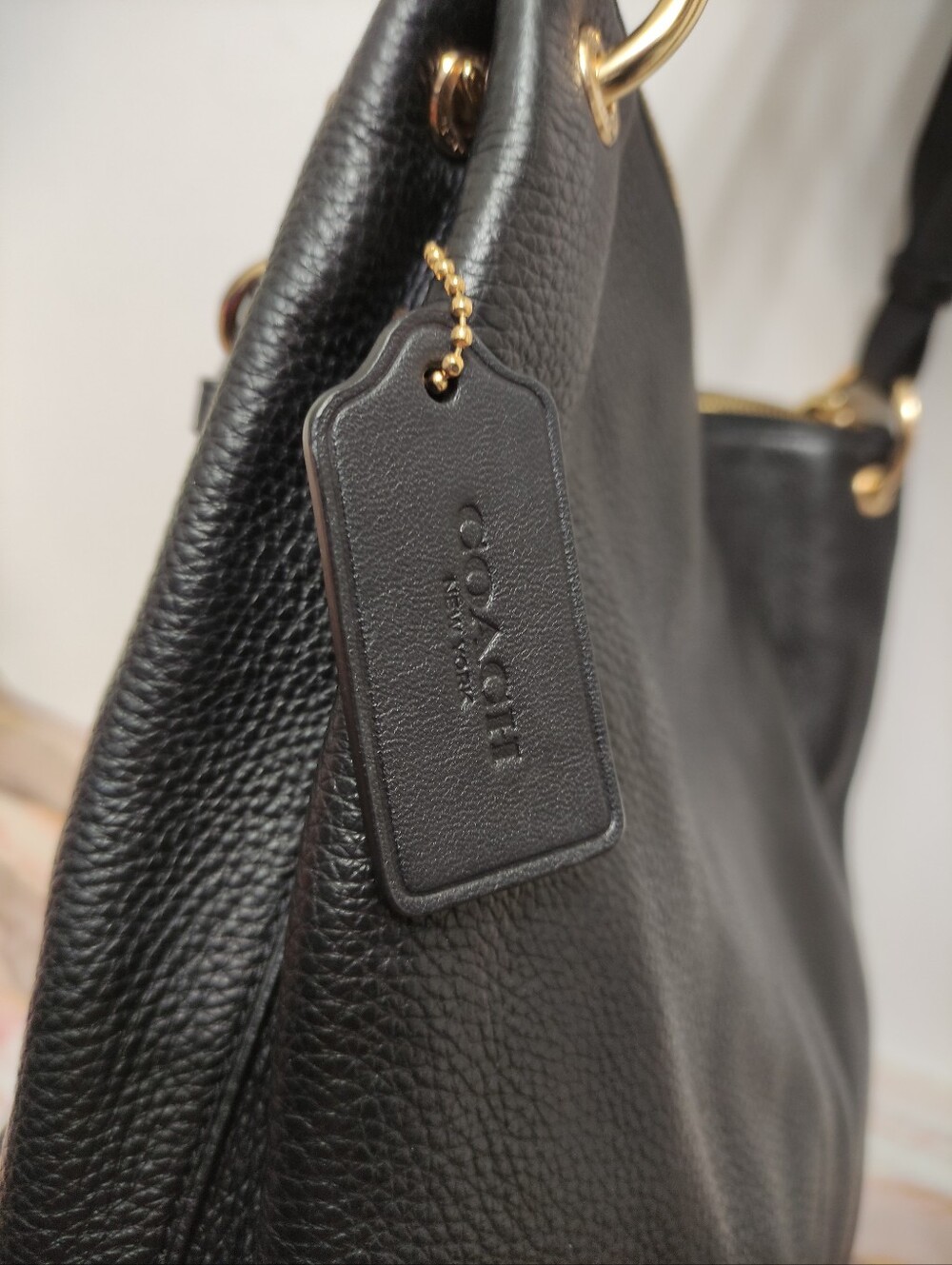 Coach 1321 Remi Hobo Bag Black - Picture 5 of 13